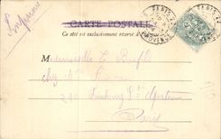 CPA Fantaisie Murillo La conception de la vierge Musee du Louvre 