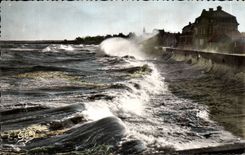 CPA Grandcamp the baths Effect of waves