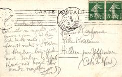 Hirsche botanischen Gartens des Nantes-CPA durch Gardet