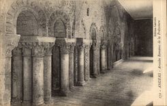 Angers CPA Roman Arcades of the prefecture