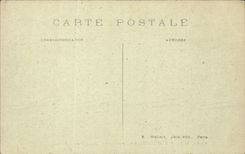 Paris CPA Wood of Vincennes Restoring of the yellow door