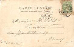 Paris CPA Wood of Vincennes Greek Temple