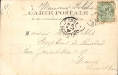 Paris CPA Wood of Vincennes a river