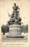 Paris CPA Monument de Francis Garnier