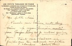 Paris CPA the Madeleine