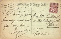 Paris CPA Boulevard Saint Germain Ministry for the war