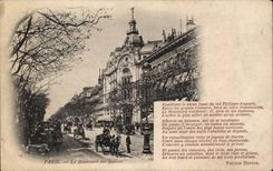 Paris CPA Boulevard des Italiens