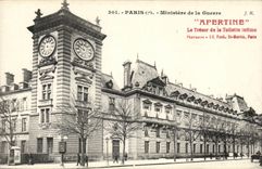 Paris CPA Ministry for the war Apertine publicity