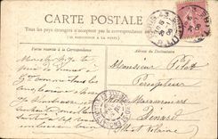 Paris CPA the Chaumont Hillocks