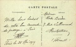 Paris CPA Which occurred of the Champs Elysees