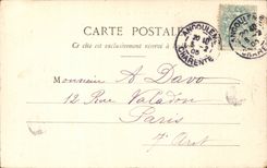 CPA FAntaise Woman small model artists