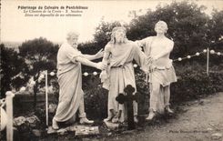 CPA Pilgrimage of the martyrdom of Pontchateau Way of the cross