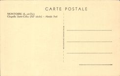 CPA Montoire Chapelle Saint Gilles Abside Sud