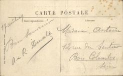 CPA Castle of Malmaison Frontage and main courtyard