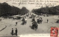 Paris CPA Which occurred of the Champs Elysees to the round not