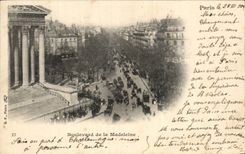 Paris CPA Boulevard of the Madeleine