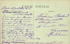 Paris CPA Church of the Madeleine and the grand boulevards