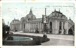 Paris CPA Small palace Champs Elysees