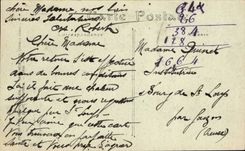 Paris CPA the door Saint Denis