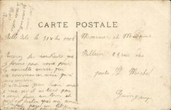 CPA Fantasy Child Woman Happy New Year