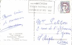 Luchon MODERNE KARTE