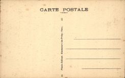 CPA Chantilly the castle the jump of the wolf