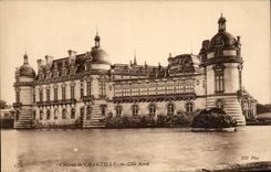 CPA Chantilly the castle Dimensions northern