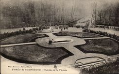 CPA Bohrgerat der Compiegne Reinigung des Sieges