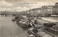 CPA Rouen Quay of Paris