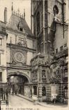 CPA Rouen the large clock