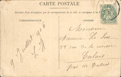 CPA Rouen Statue of Pierre Crow