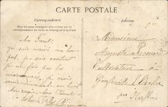 CPA Rouen the large clock