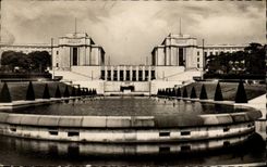 Paris CPA palate of Chaillot