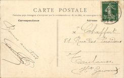 Paris CPA Le Louvre ( vue prise du pavillon de Sully )