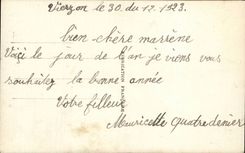 CPA Fantasy Child Happy New Year