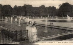 CPA Saint Cloud the park the basin of 24 jets