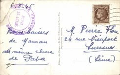 MODERNE KARTE GRimaldi Burrone di San Luigi Frontiera geben italiana frei