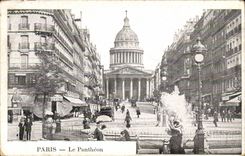 Paris - 5 - the Pantheon - CPA