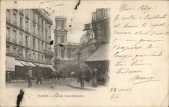 Paris - 6 - Church Saint Sulpice - CPA