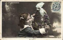 Fantasy - Children - Cherries - Goumandise - Let us level - Us - Cherries - CPA