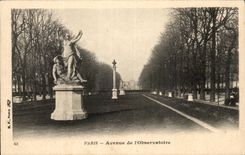 Paris - 14 - Avenue of the Observatory - CPA