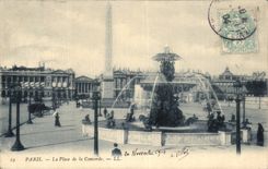 Paris - 8 - Place of the Harmony - CPA