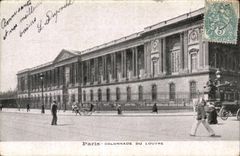 Paris - 1 - Colonnade du Louvre - CPA 
