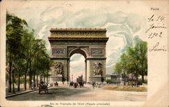Paris - 8 - 1902 - Arc de Triomphe - CPA