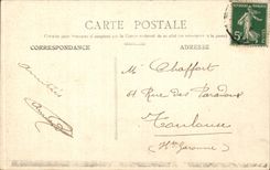 Paris - 8 - Ruins of the Park Heap - CPA