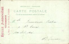 Paris - 1 - Souvenir de la Belle Jardiniere - CPA 