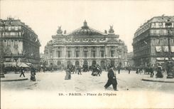 Paris - 9 - Place de l'Opera - CPA 