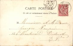 Paris 10 - Boulevard Saint Martin - Theater of Remaissance - CPA