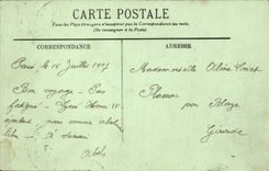 Paris - the Pantheon Street Soufflot - CPA