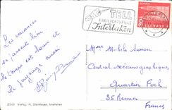 Suisse - Schweiz - Interlaken - Souvenir - CPA 